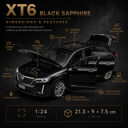 Cadillac XT6 Black Sapphire