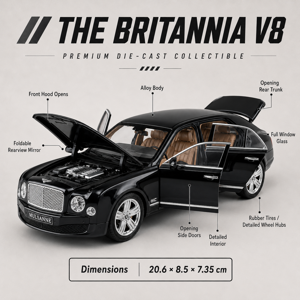 The Britannia V8
