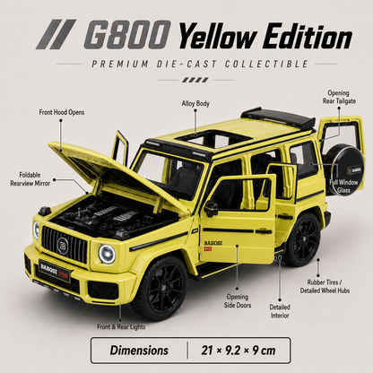 Brabus G800 Yellow Edition