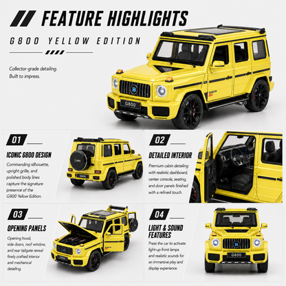 Brabus G800 Yellow Edition