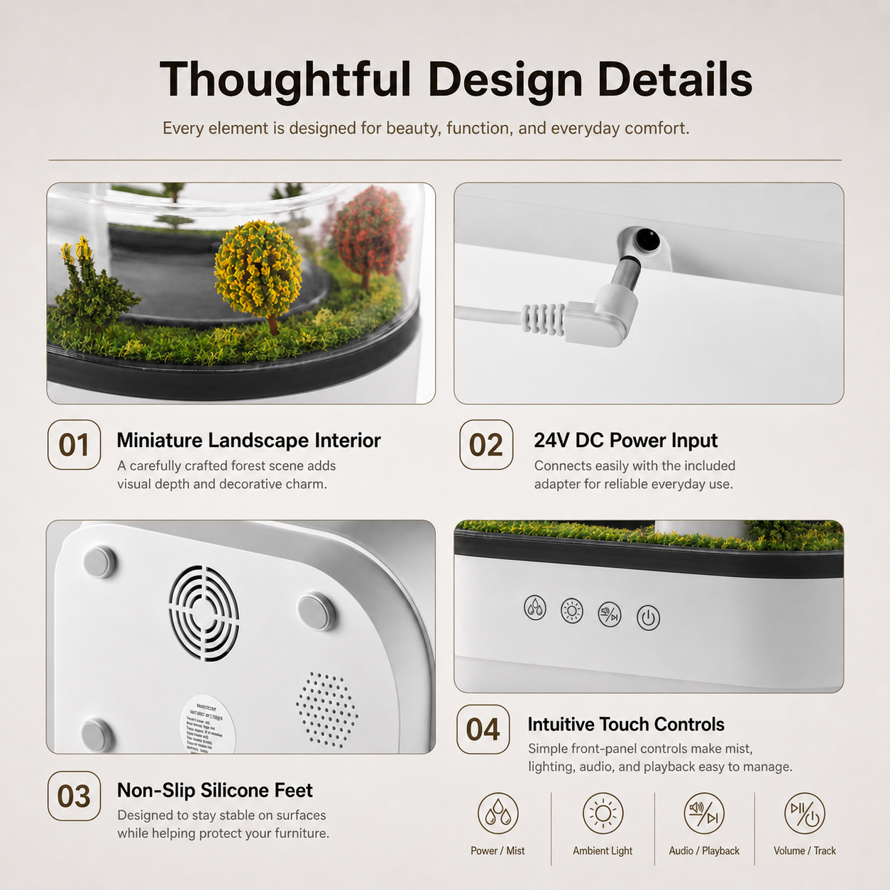 Raindrop Forest Aroma Diffuser