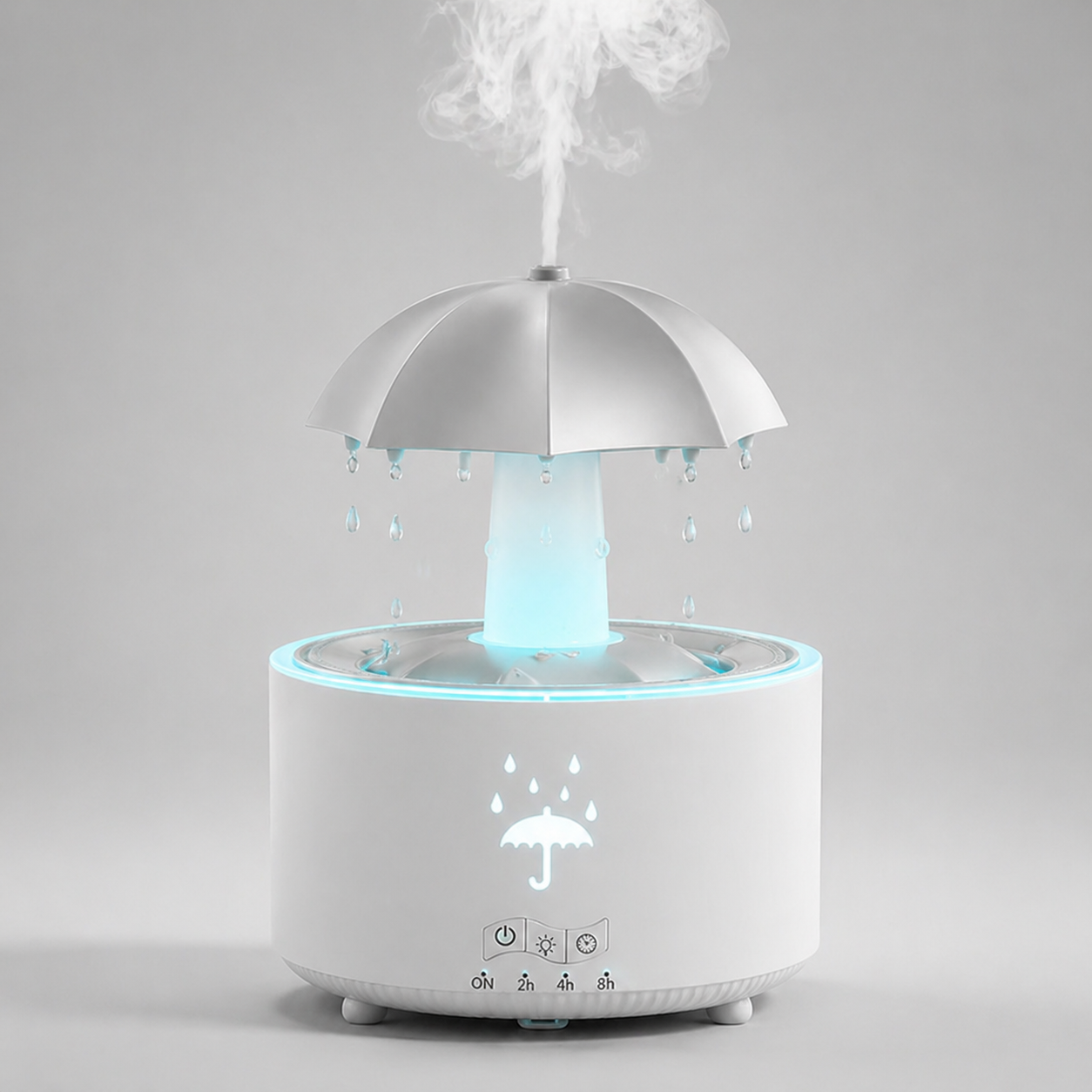 Auré Mist Diffuser with Rainfall Mist & Colorful Light