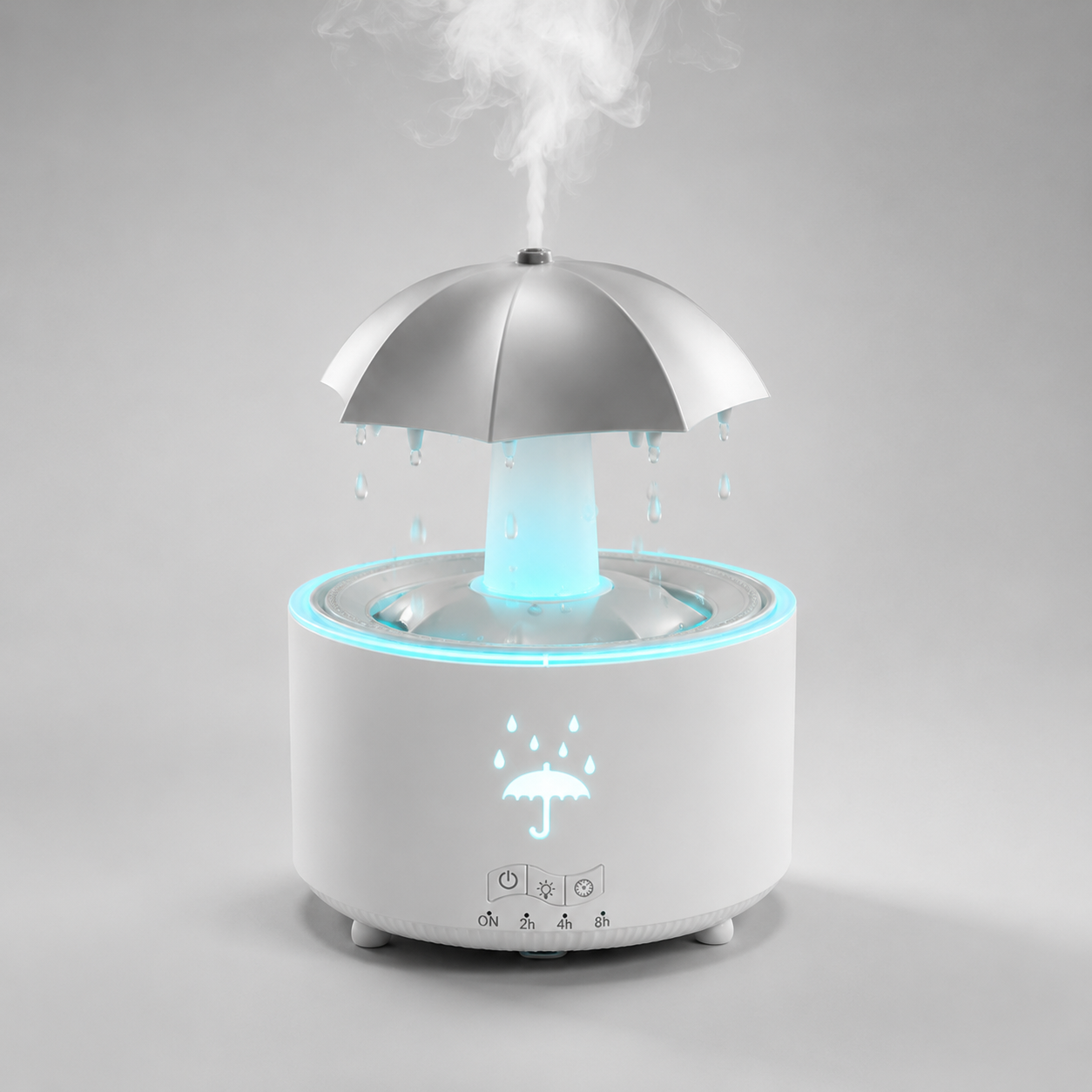 Auré Mist Diffuser with Rainfall Mist & Colorful Light