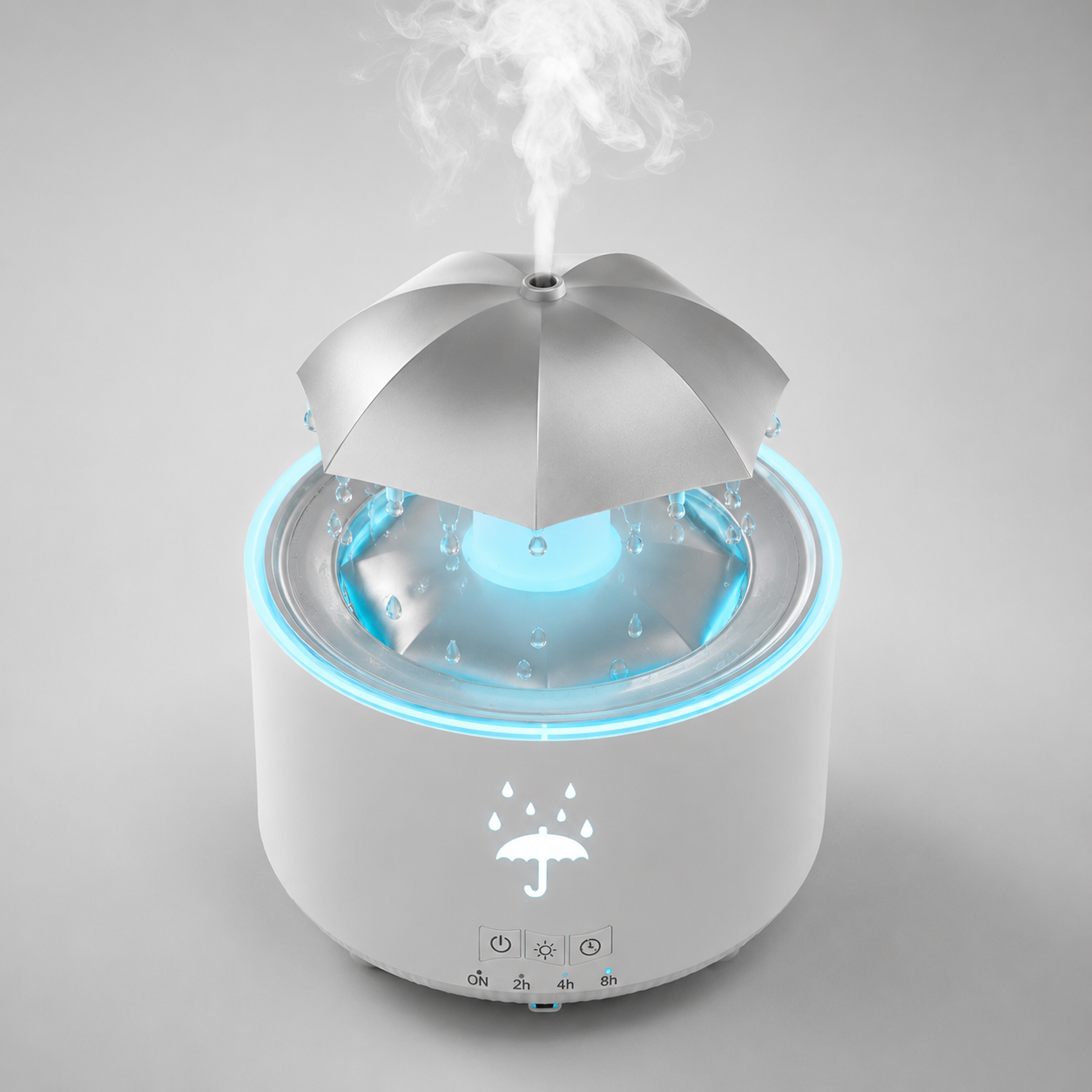 Auré Mist Diffuser with Rainfall Mist & Colorful Light