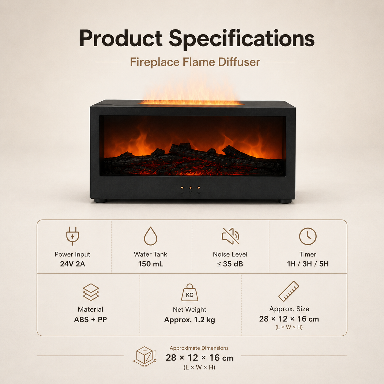 EmberMist Fireplace Diffuser