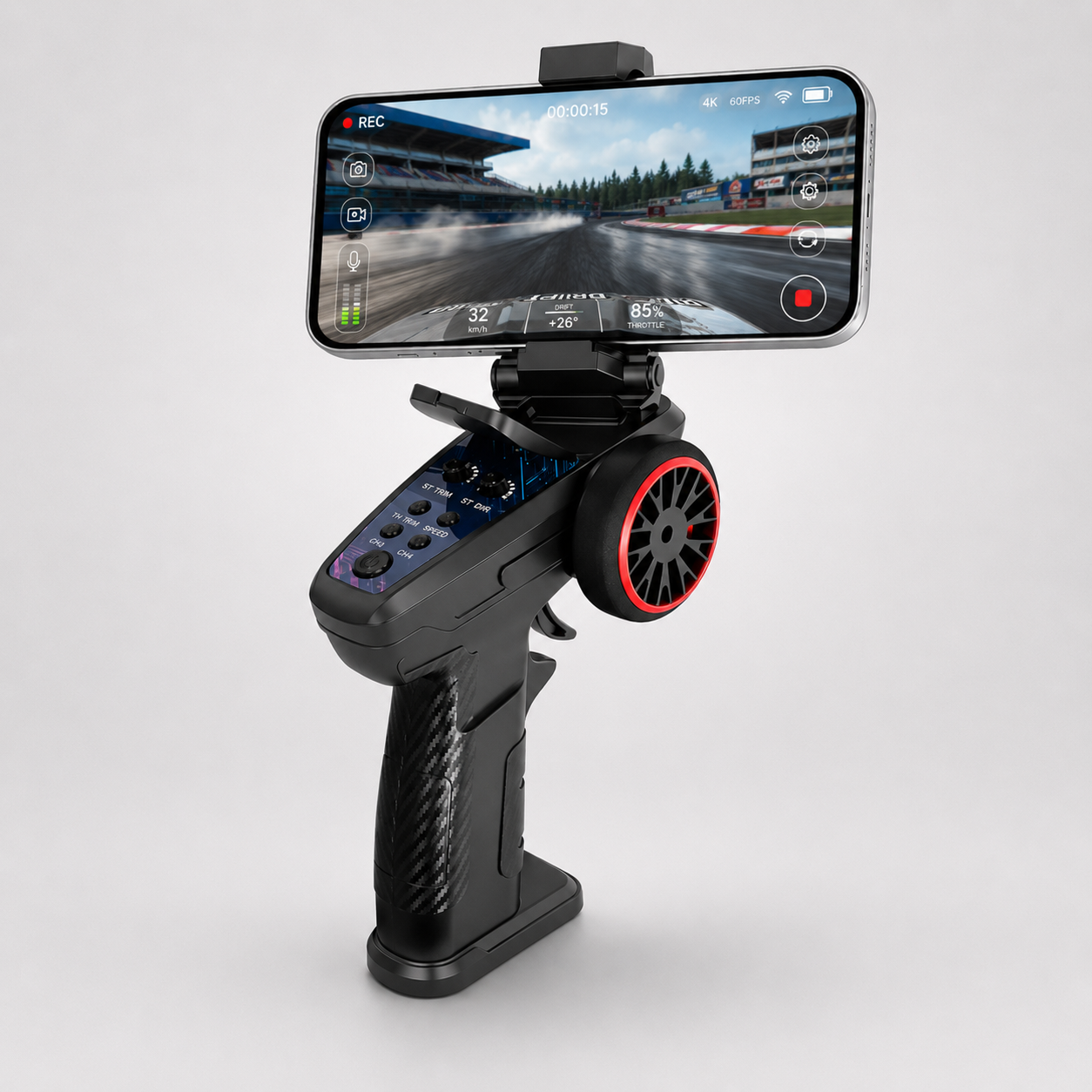 RC DriftCam Pro with Wi-Fi and App Control: Live Full HD Camera