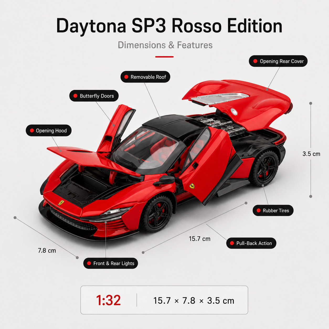 Daytona SP3 Rosso