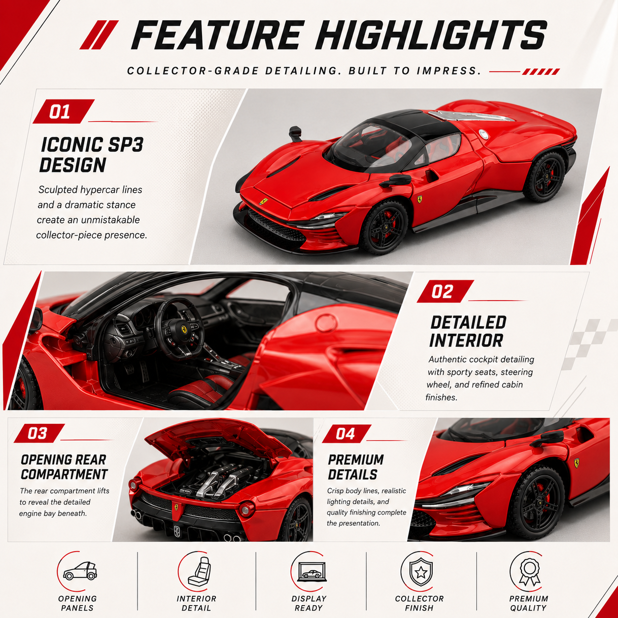 Daytona SP3 Rosso