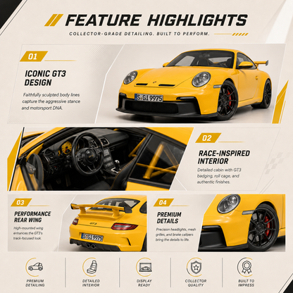 911GT3 Yellow