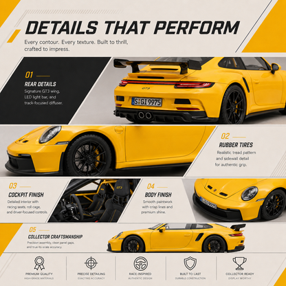 911GT3 Yellow