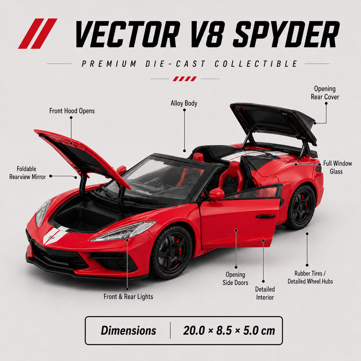 Vector V8 Spyder