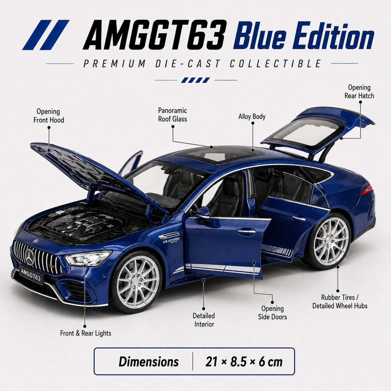 AMGGT63 Blue Edition