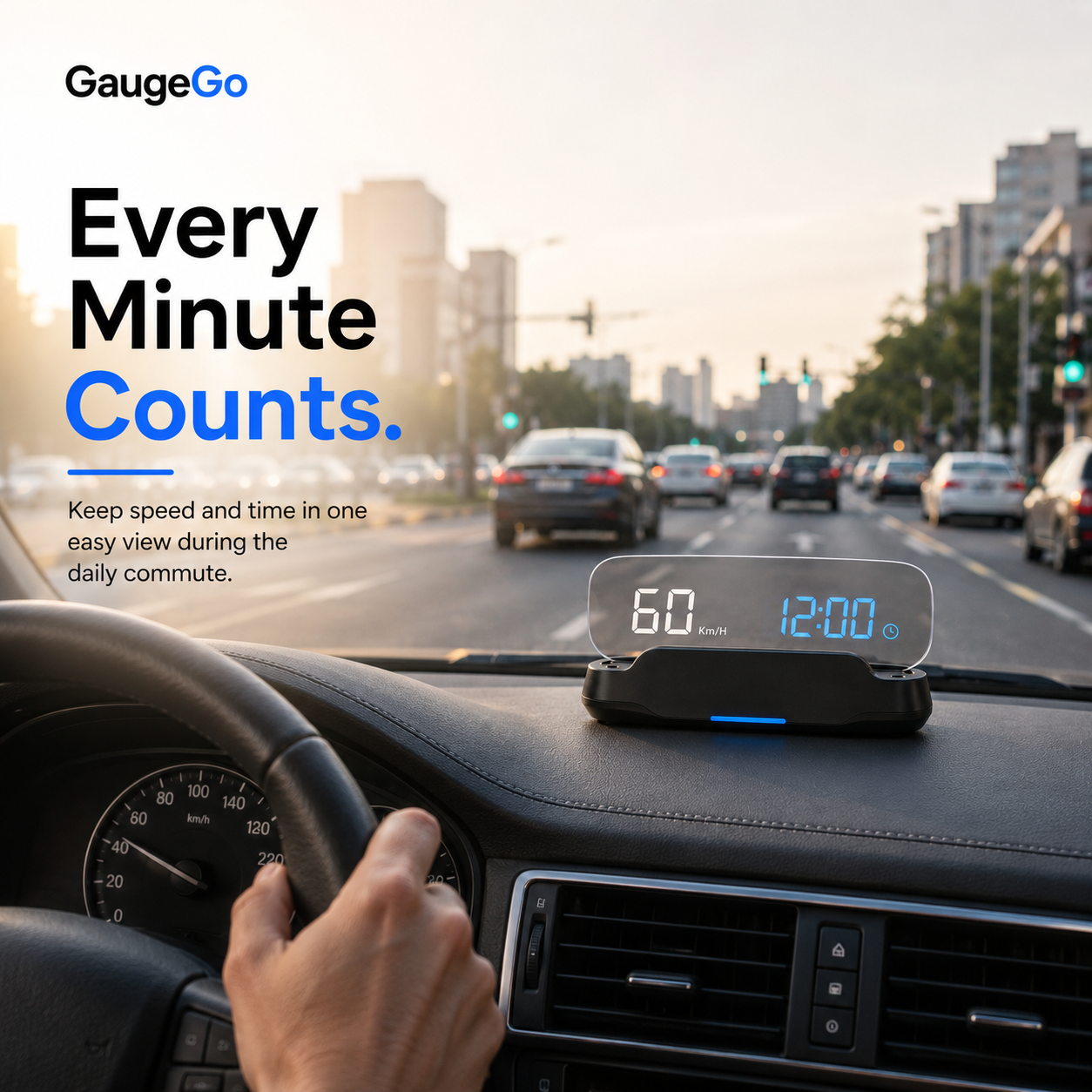 GaugeGo: Plug & Play HUD Display