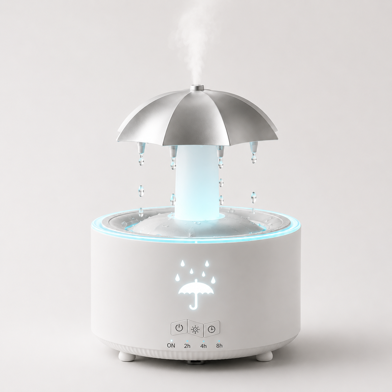 Auré Mist Diffuser with Rainfall Mist & Colorful Light