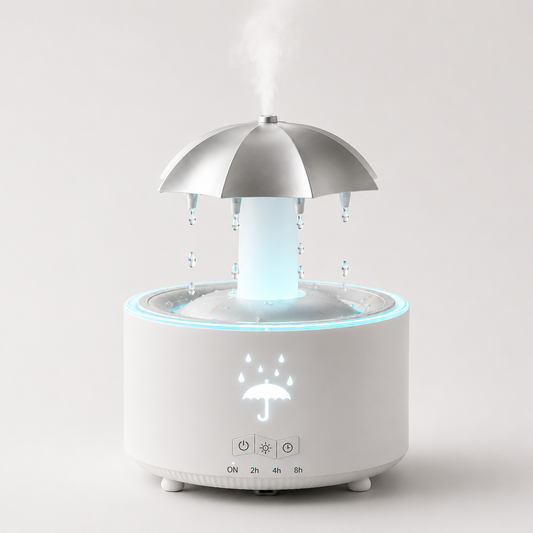 Auré Mist Diffuser with Rainfall Mist & Colorful Light
