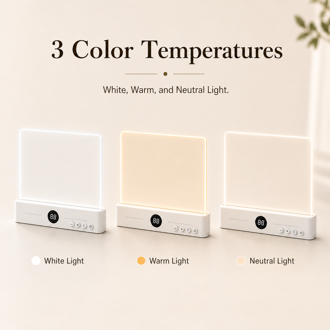 Acrylic Book Light – Portable Reading Lamp