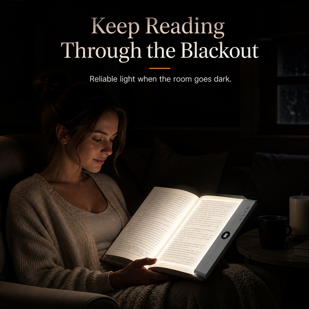 Acrylic Book Light – Portable Reading Lamp