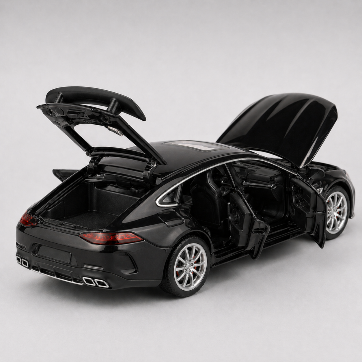 Mercedes-AMG GT 63 Black Edition — opening rear view