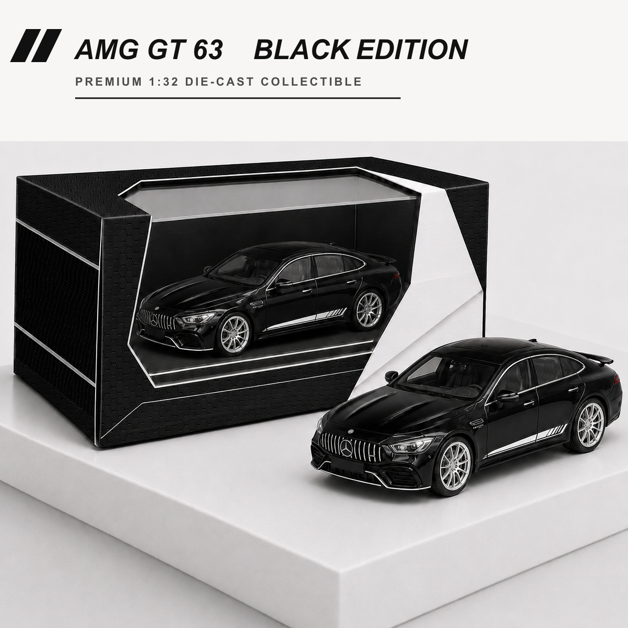 Mercedes-AMG GT 63 Black Edition — retail packaging
