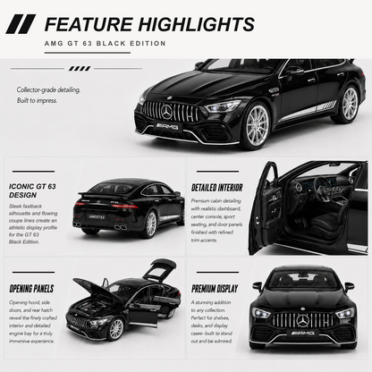 Mercedes-AMG GT 63 Black Edition — feature highlights