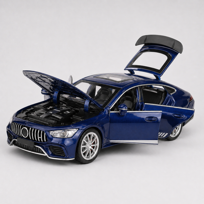 Mercedes-AMG GT 63 Blue Edition — opening front view