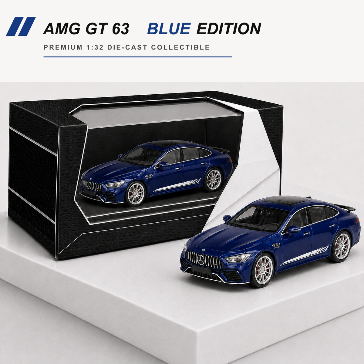Mercedes-AMG GT 63 Blue Edition — retail packaging
