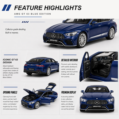 Mercedes-AMG GT 63 Blue Edition — feature highlights