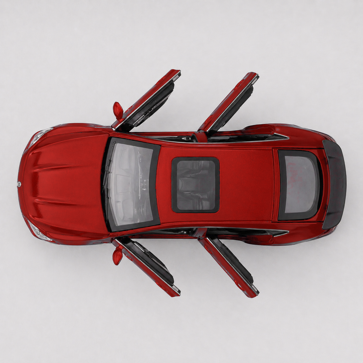 Mercedes-AMG GT 63 Red Edition — top view
