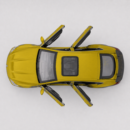 Mercedes-AMG GT 63 Yellow Edition — top view