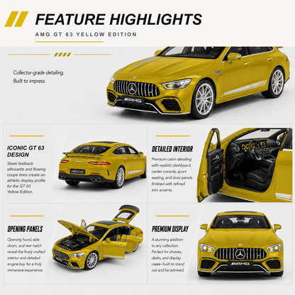 Mercedes-AMG GT 63 Yellow Edition — feature highlights