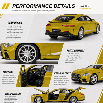 Mercedes-AMG GT 63 Yellow Edition — performance details