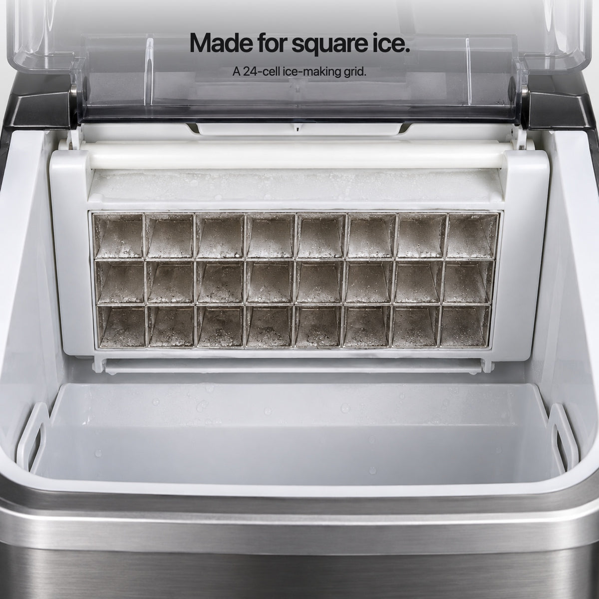 Ashton IceCubemaker — inside the lid
