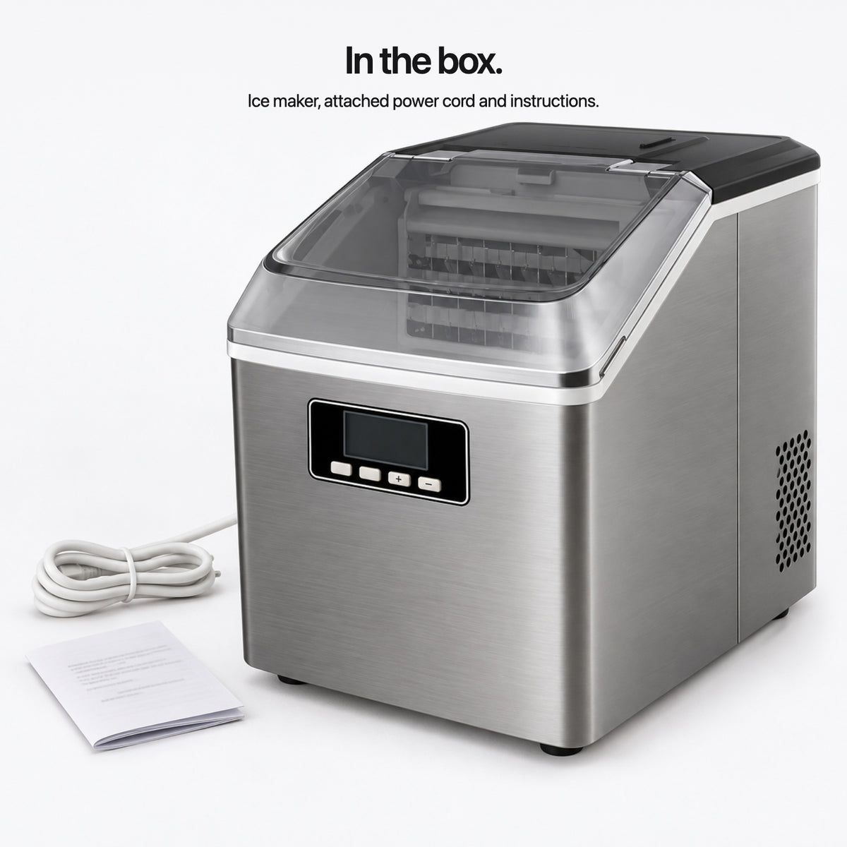 Ashton IceCubemaker — what comes with it