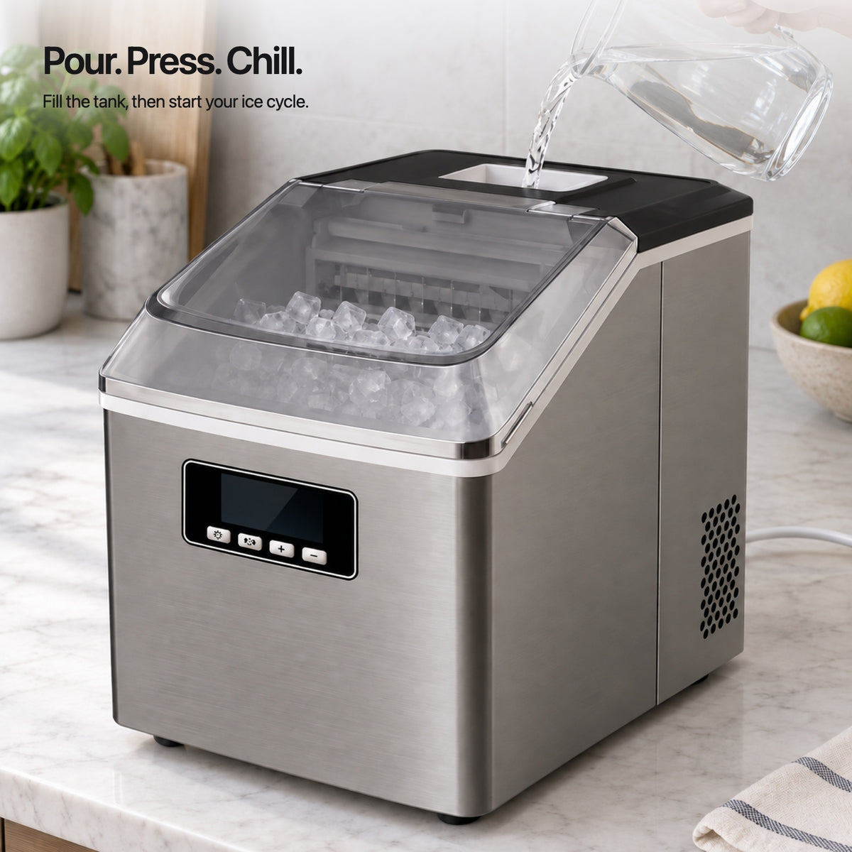 Ashton IceCubemaker — fill the water