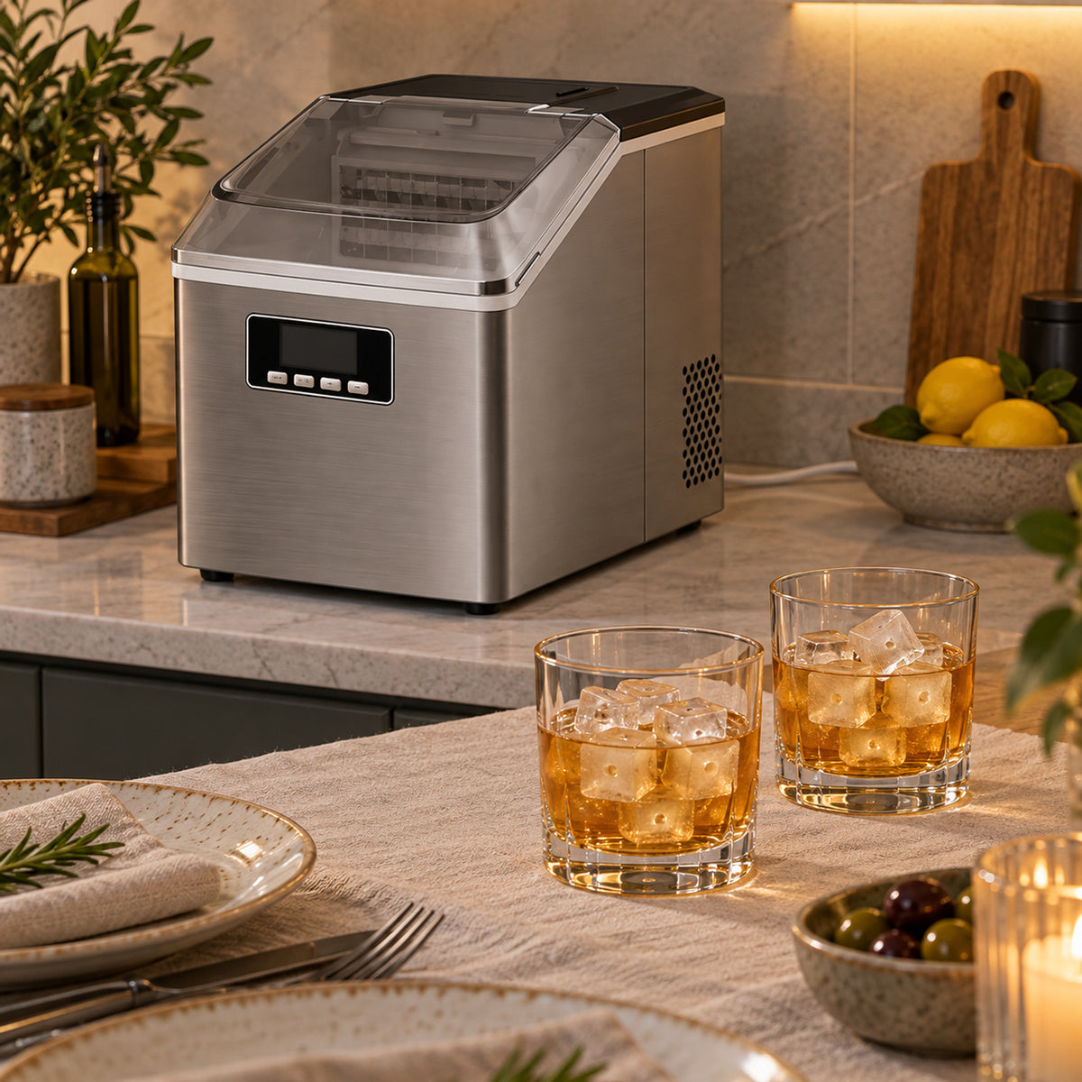 Ashton IceCubemaker — dinner begins here