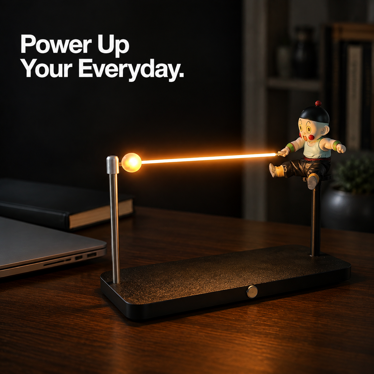 chiaotzu desk collectible energy lamp.