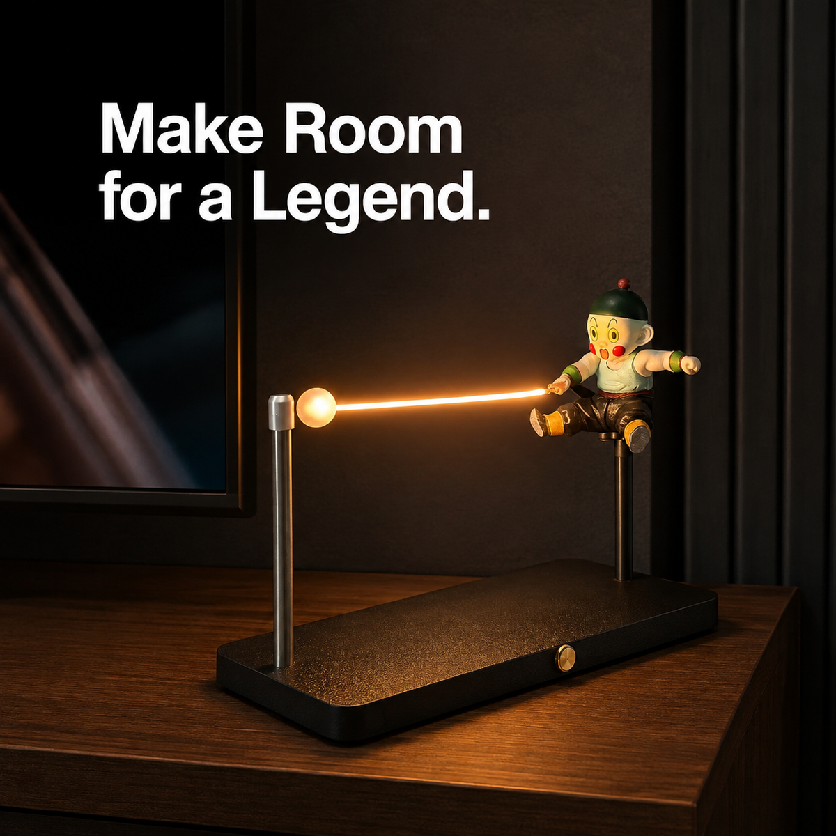 Chiaotzu Amber Energy Lamp media view.