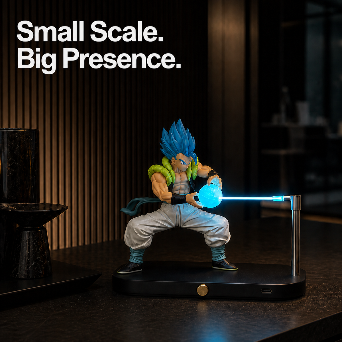 gogeta 07 lifestyle office collectible energy lamp.