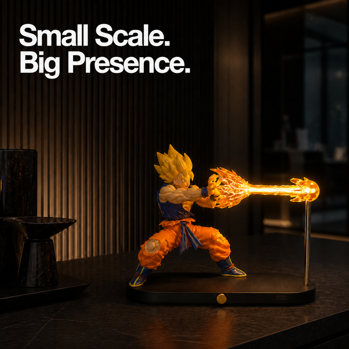 goku orange 07 lifestyle office collectible energy lamp.