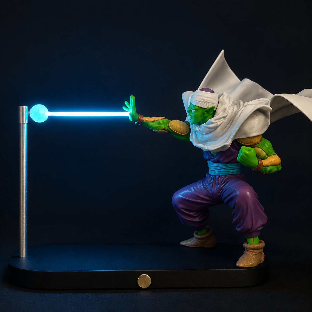 Piccolo Blue Energy Lamp beam detail view.