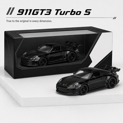 911GT3 Jet Black Metallic