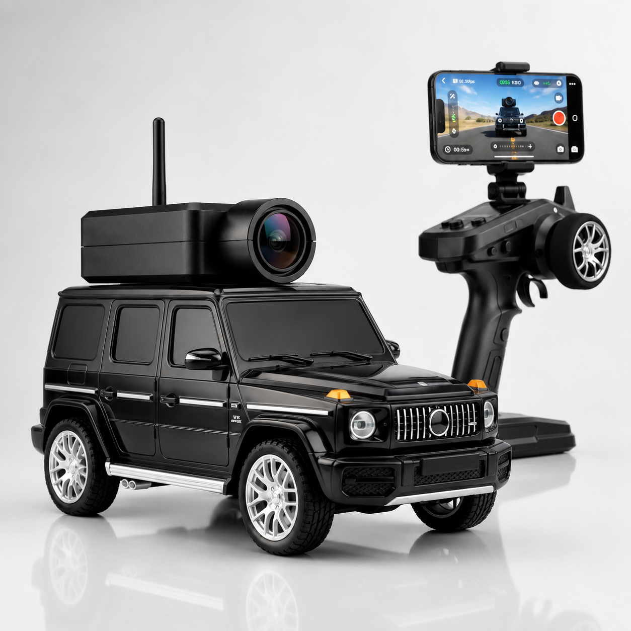 RC DriftCam Pro with Wi-Fi and App Control: Live Full HD Camera